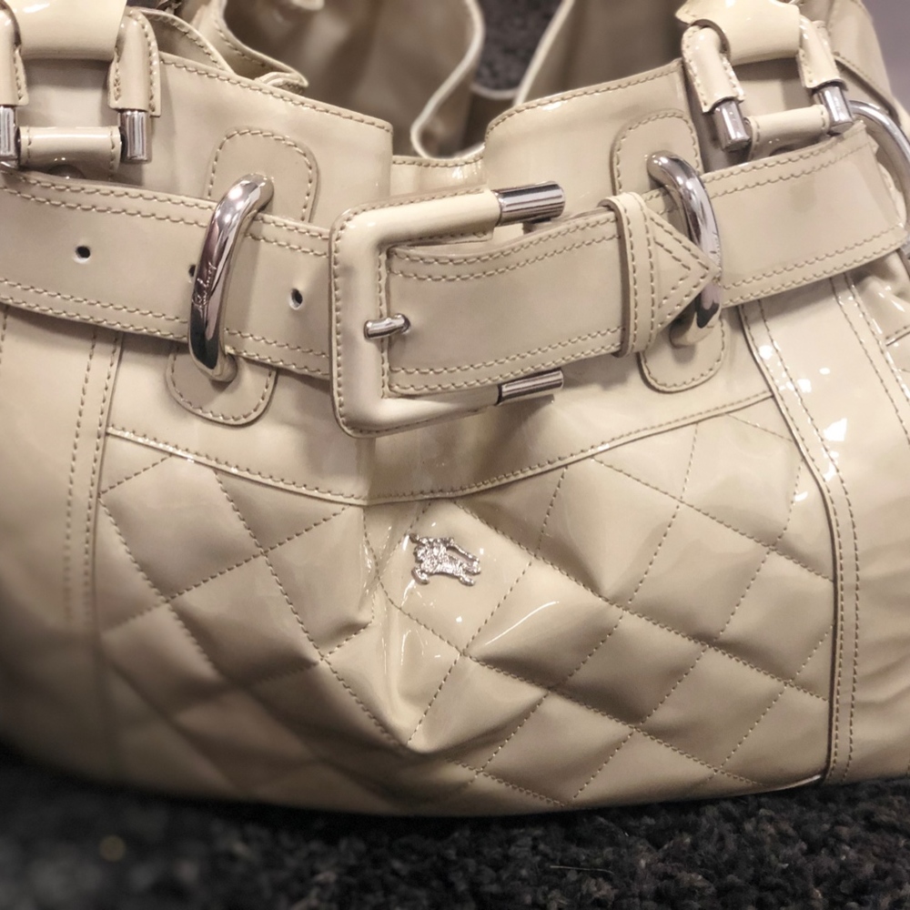 Burberry  Beaton Large bag cream - flawless